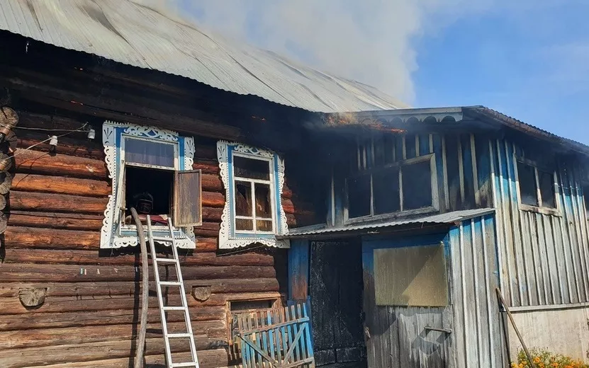 Пожар с погибшей произошел в Малой Пурге