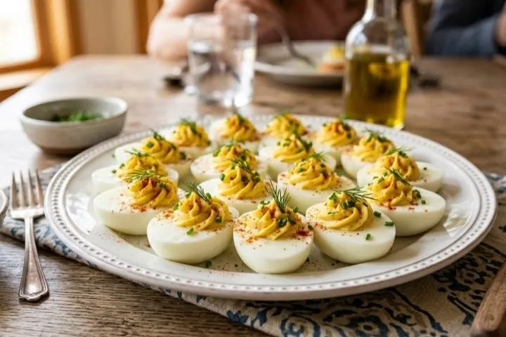 На пасхальном столе их съедают первыми: 4 вкусные начинки для фаршированных яиц