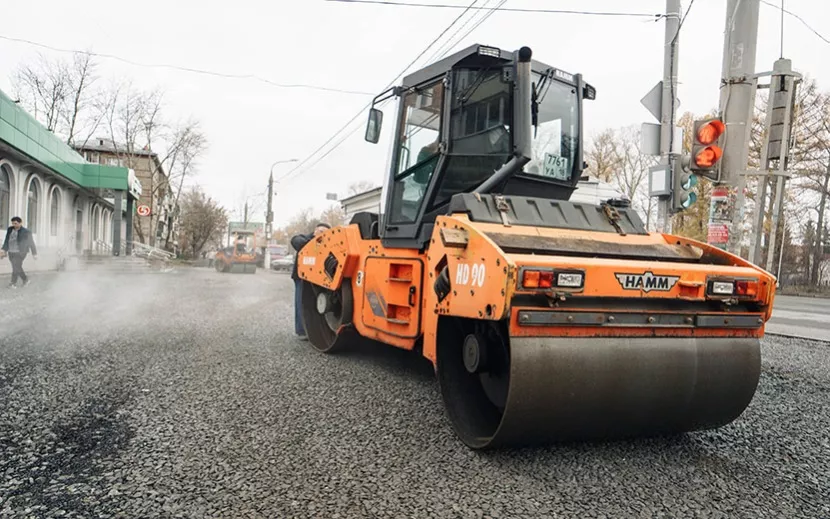 Тротуар на улице Гагарина не успели завершить в срок