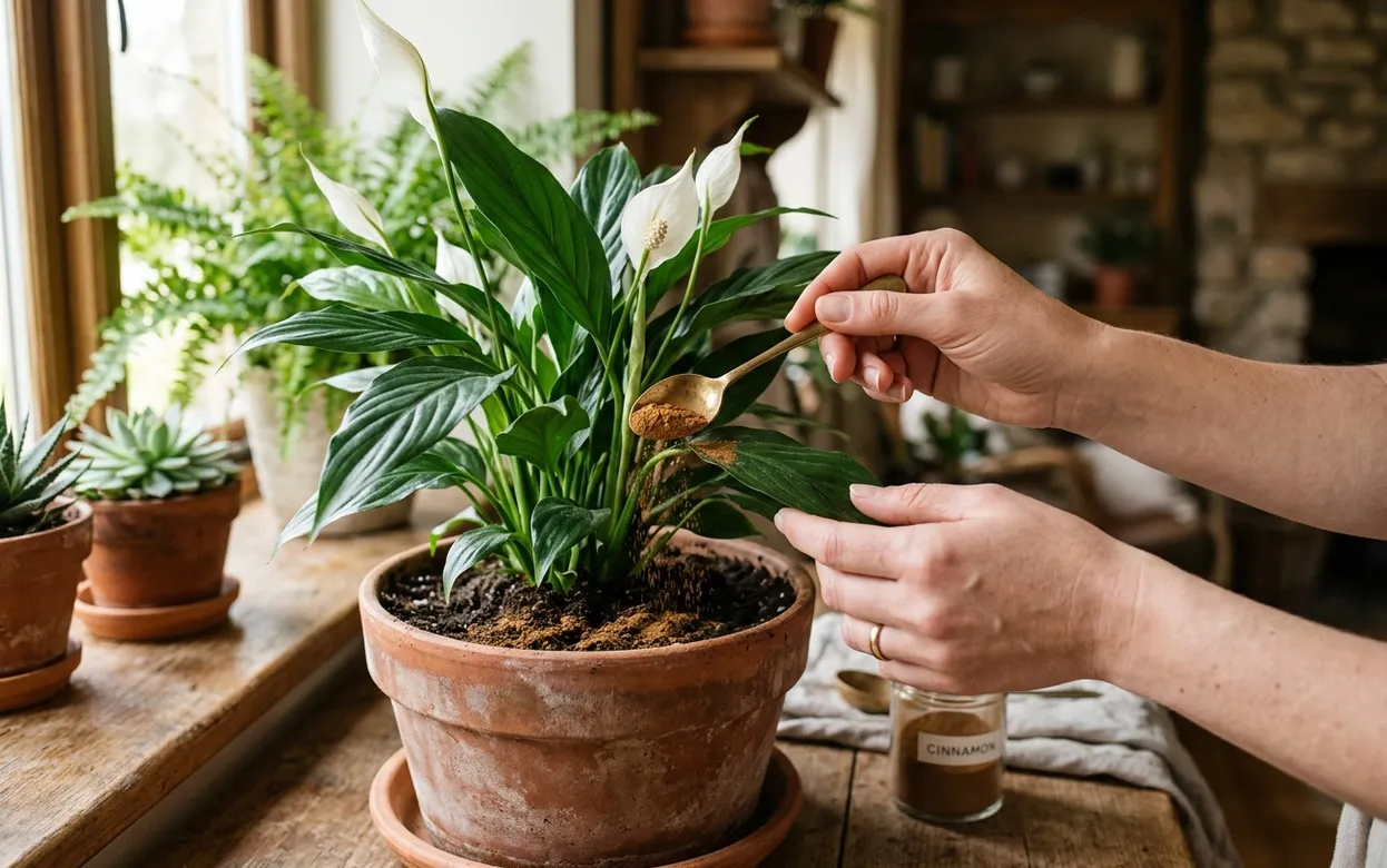 Зачем посыпать землю в горшках корицей: секрет, о котором молчат продавцы цветочных