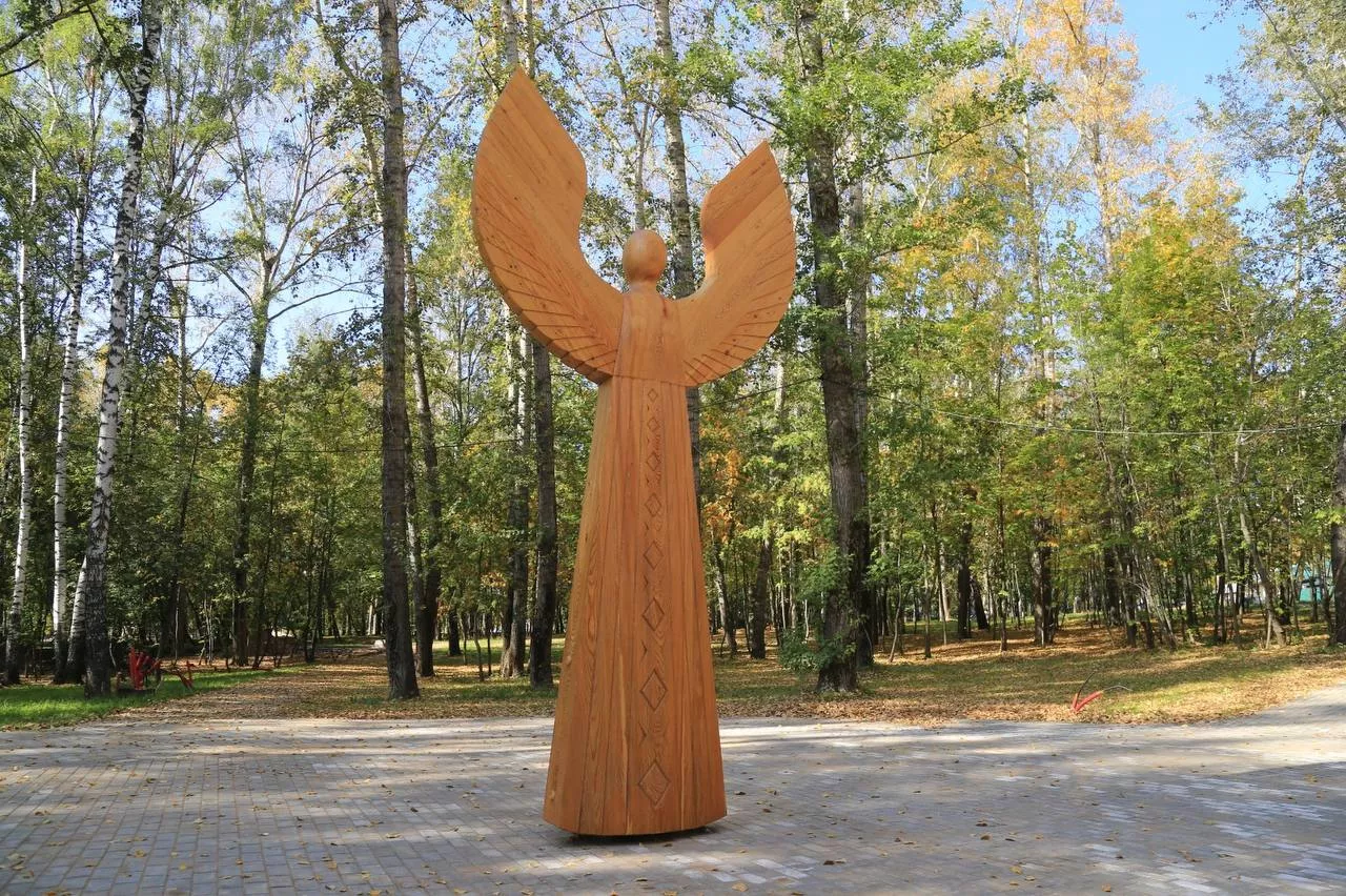 В Березовой роще установили скульптуру Шунды-Мумы