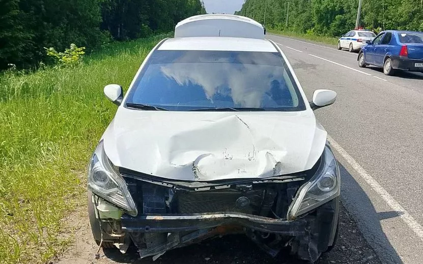 Пассажирка мотоцикла пострадала по вине пьяного водителя «Соляриса»