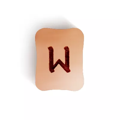 Эваз (ᛖ) - перевернутое