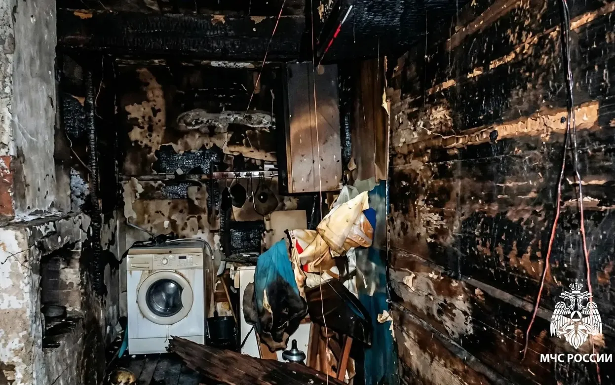 77-летняя пенсионерка пострадала при пожаре в Удмуртии