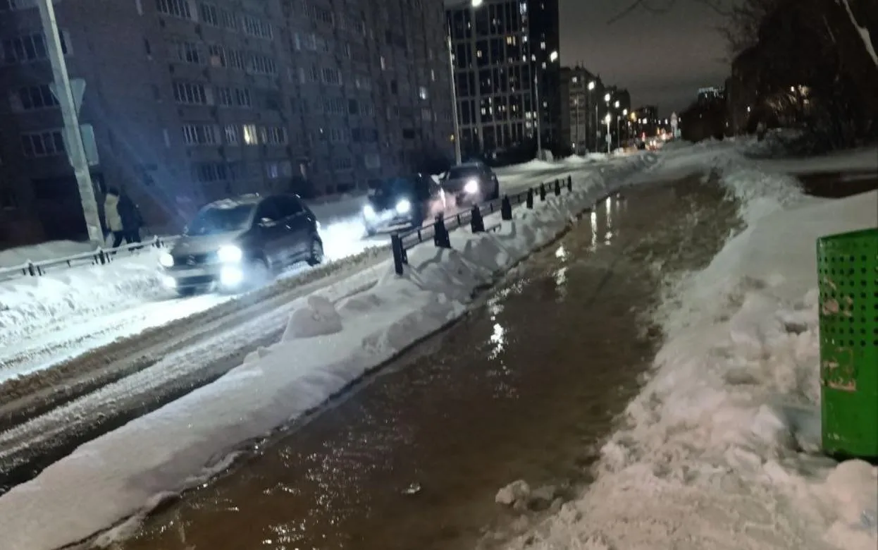 Устранить аварию на ул. Баранова в Ижевске обещают 30 декабря