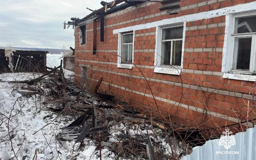 Мужчина погиб на пожаре в Алнашском районе Удмуртии
