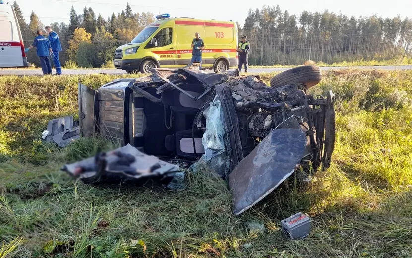 Один человек погиб и трое получили травмы в ДТП под Ижевском