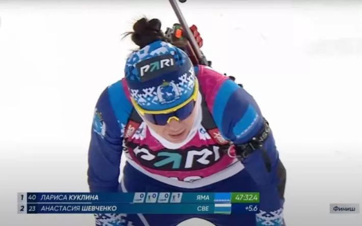 Лариса Куклина выиграла индивидуальную гонку на чемпионате России по биатлону