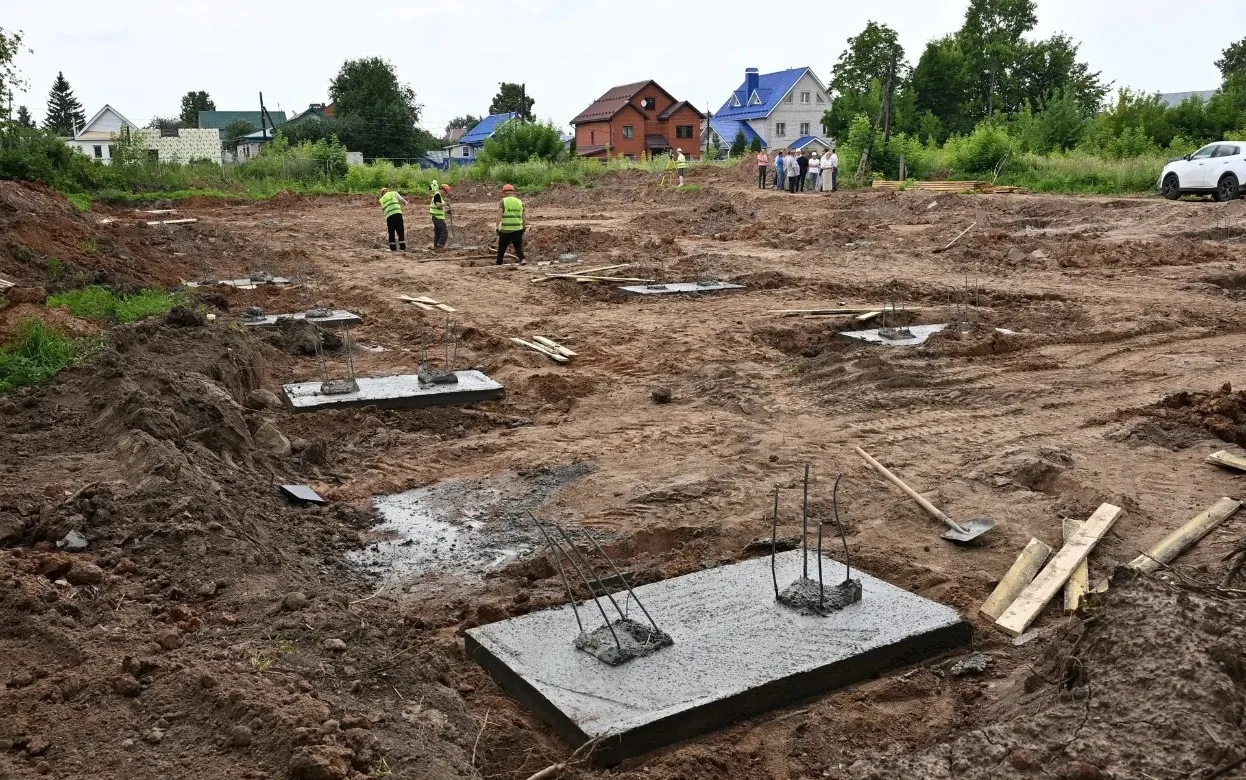 На улице Автономной в Ижевске начали строить крупный зал единоборств