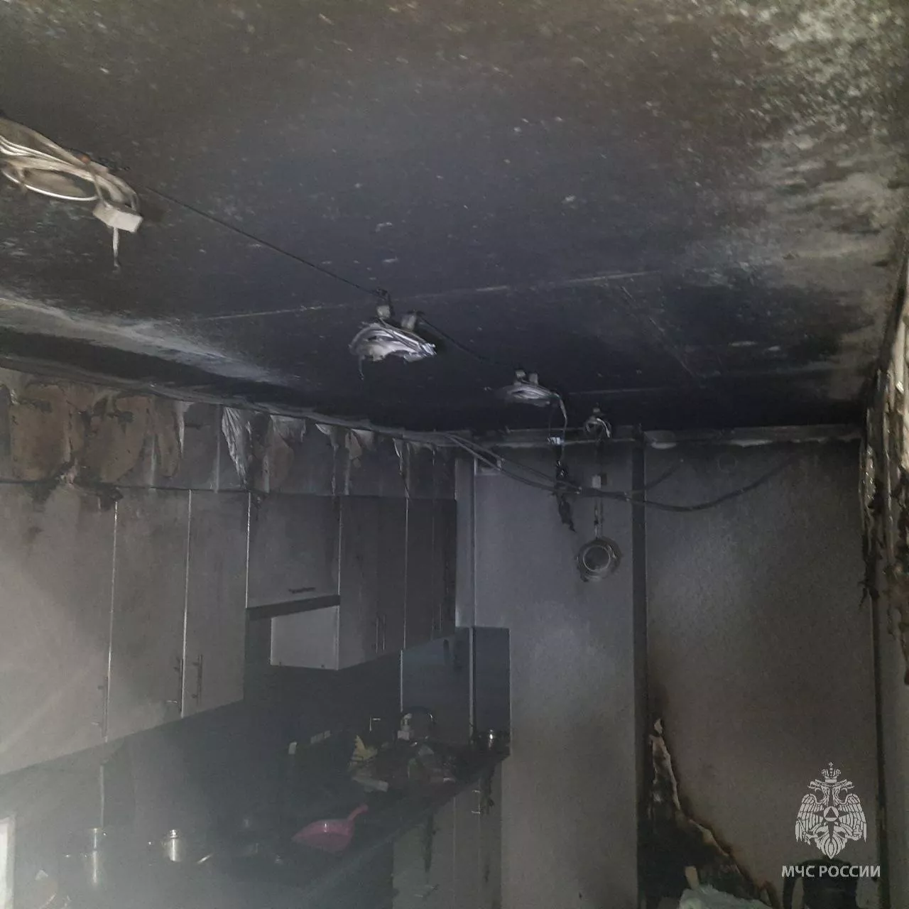 Квартира загорелась в Ижевске от неисправного светильника