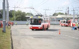 Лучшие водители троллейбусов в Ижевске работают на маршруте № 2