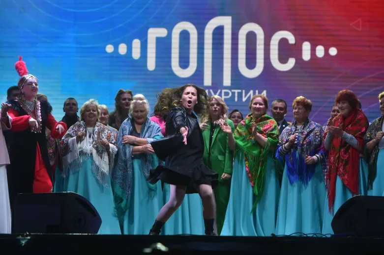 Таким был финал проекта «Голос Удмуртии» в 2022 году. Фото: Эдуард Карипов, Мария Бакланова, Гульназ Гырдымова