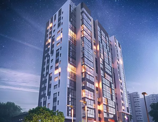 ЖК Panorama plaza в Ижевске: уникальный вид на пруд и лесопарковую зону