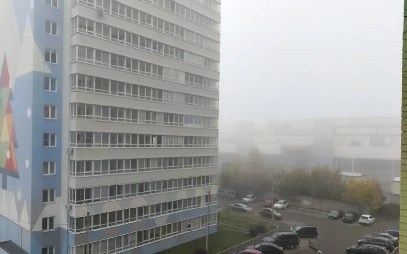 Туман в Ижевске 17 октября. Фото: Марина Орехова