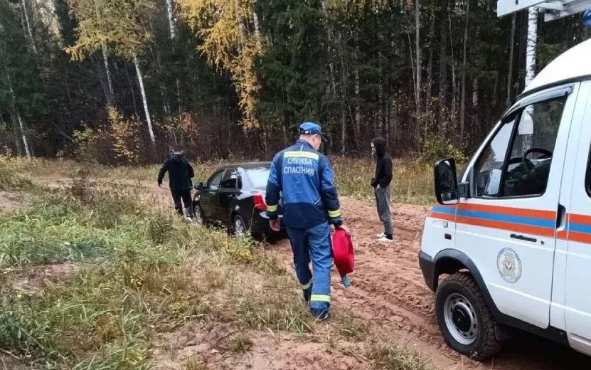 Трое неместных заблудились в Удмуртии