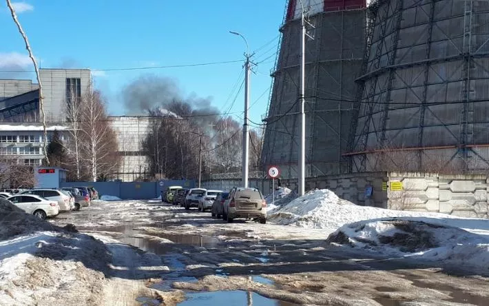 Пожар на ТЭЦ-2 в Ижевске ликвидировали