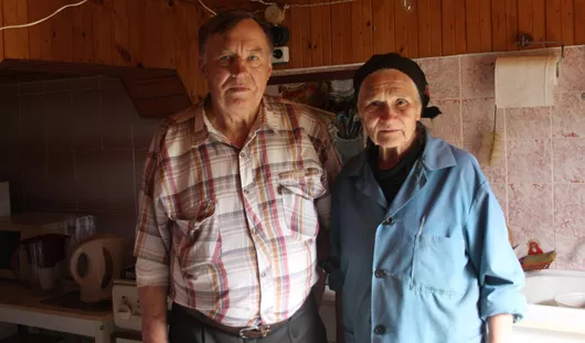 Петр Сутягин и Роза Григорьевна