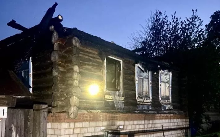 Пожилая женщина погибла на пожаре в Удмуртии