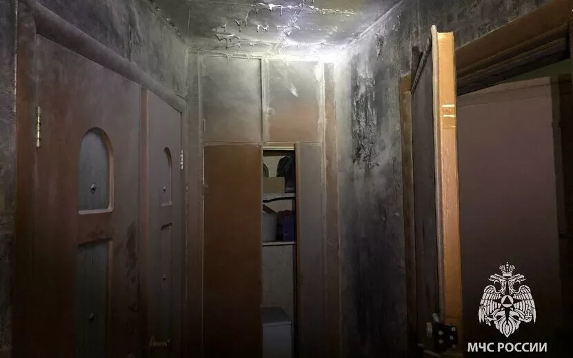 Пожилых супругов спасли пожарные в Ижевске