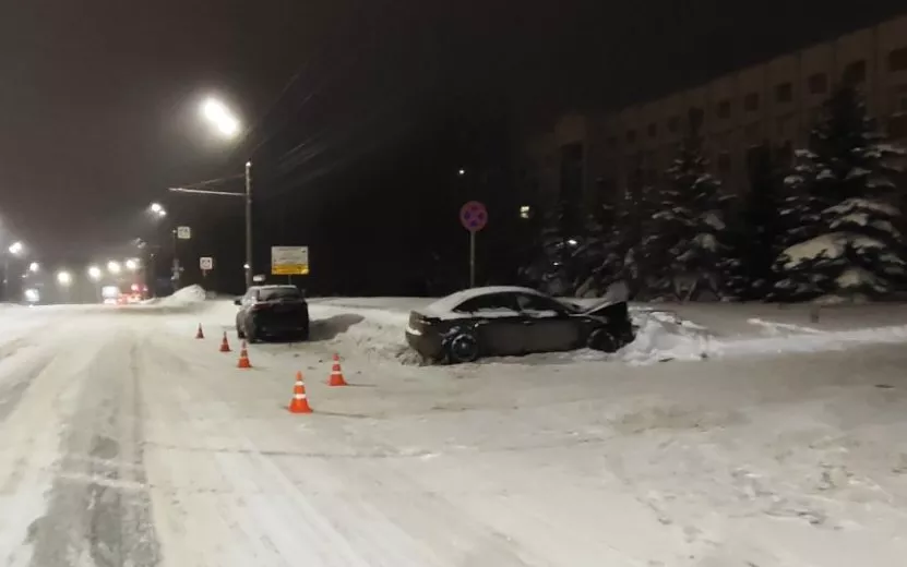 Пассажирка Alfa Romeo пострадала в ДТП на Воткинском шоссе в Ижевске