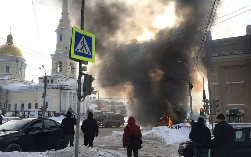 Главные новости недели с 22 по 28 января: горящий автобус и новое заседание по делу Бекмеметьева
