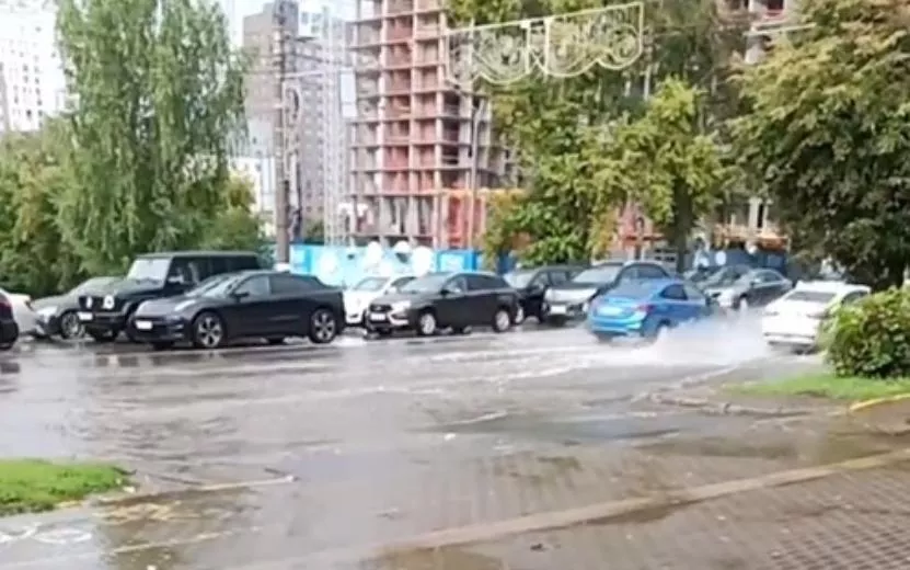 Потоп в Ижевске после ливня 19 августа.5