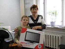 Ирина Логачева выиграла телевизор, ничего не зная о конкурсе