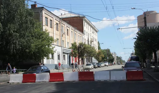 Перекресток Карла Маркса - Советская в Ижевске обещают открыть 24 июля в 14.00