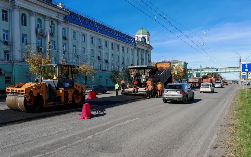 Ремонт участка ул. Удмуртской начался в Ижевске