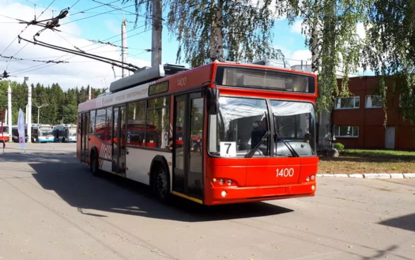 Троллейбусы не идут по ул. 9 Января в Ижевске