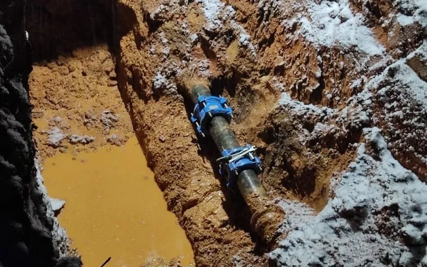 Часть Можги осталась без воды из-за повреждения на сетях