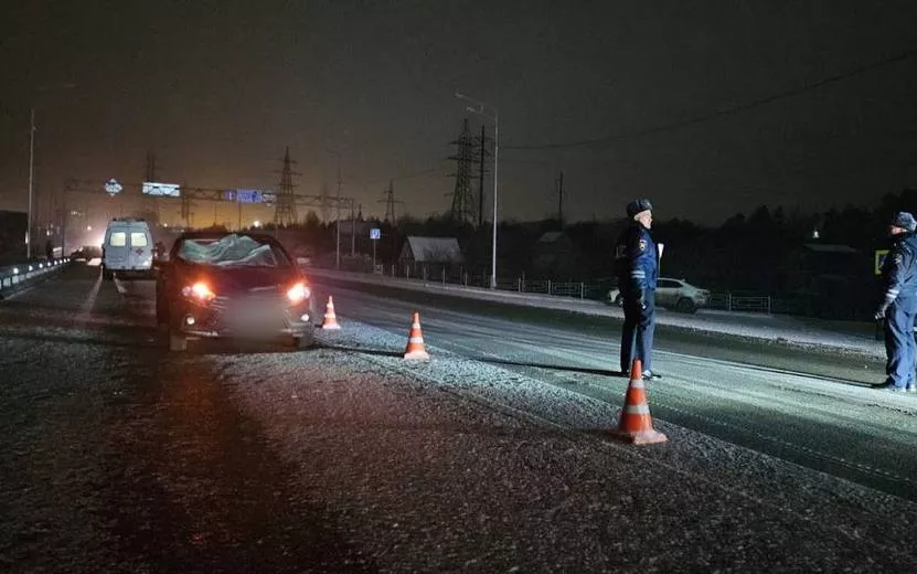 Водитель «Весты» насмерть сбил пешехода на дороге Ижевск – Сарапул