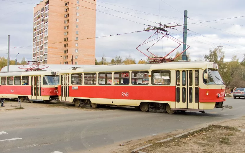 Движение трамваев в городок Металлургов закроют 8 октября в Ижевске