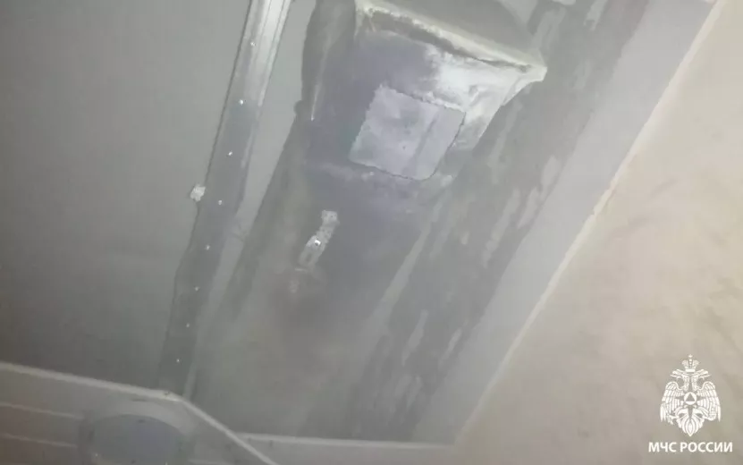 В Глазове загорелся магазин из-за нарушения противопожарной безопасности
