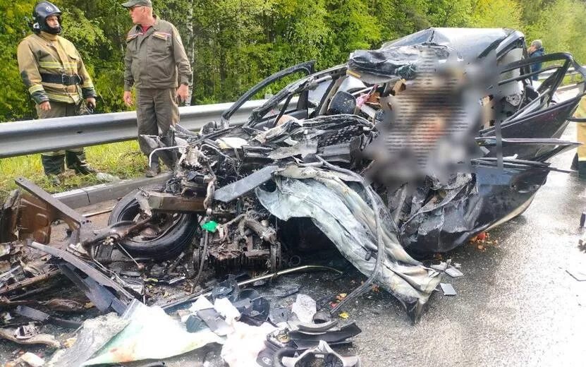 Водитель Lada погиб на трассе Ижевск–Воткинск после выезда на встречку