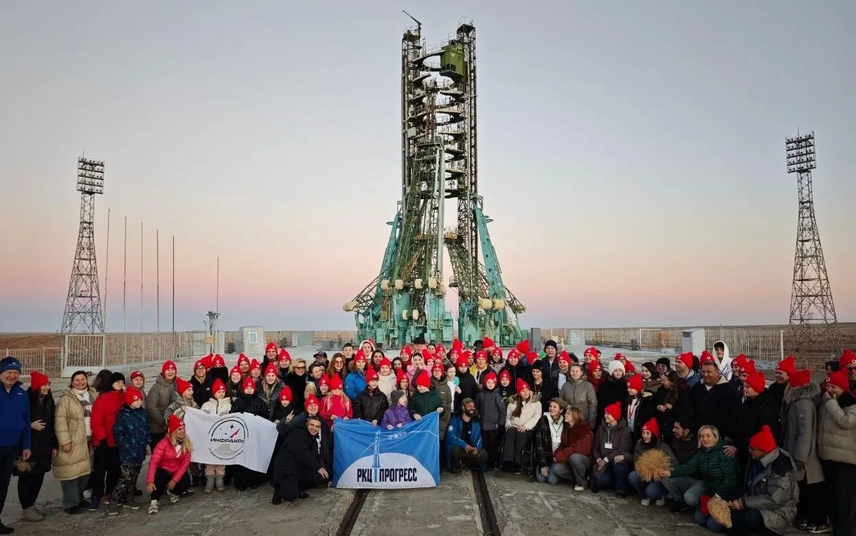 Онкобольные дети из Удмуртии посетили запуск ракеты на Байконуре