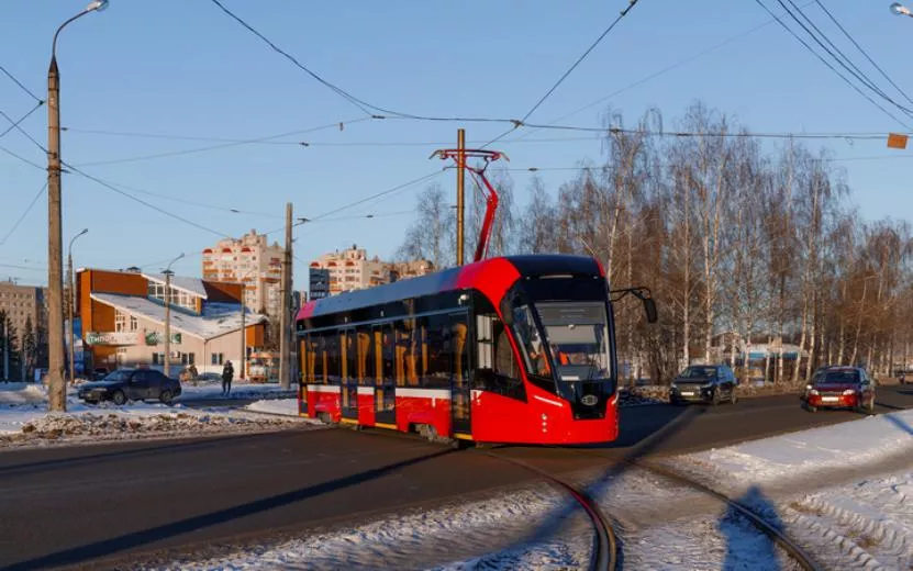 Электротранспорт не идет по улицам Петрова и 40 лет Победы в Ижевске