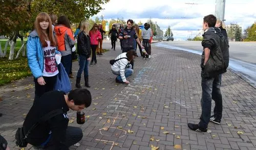 Фотофакт: «Формула любви» растянулась от Центральной площади Ижевска до стадиона «Динамо»