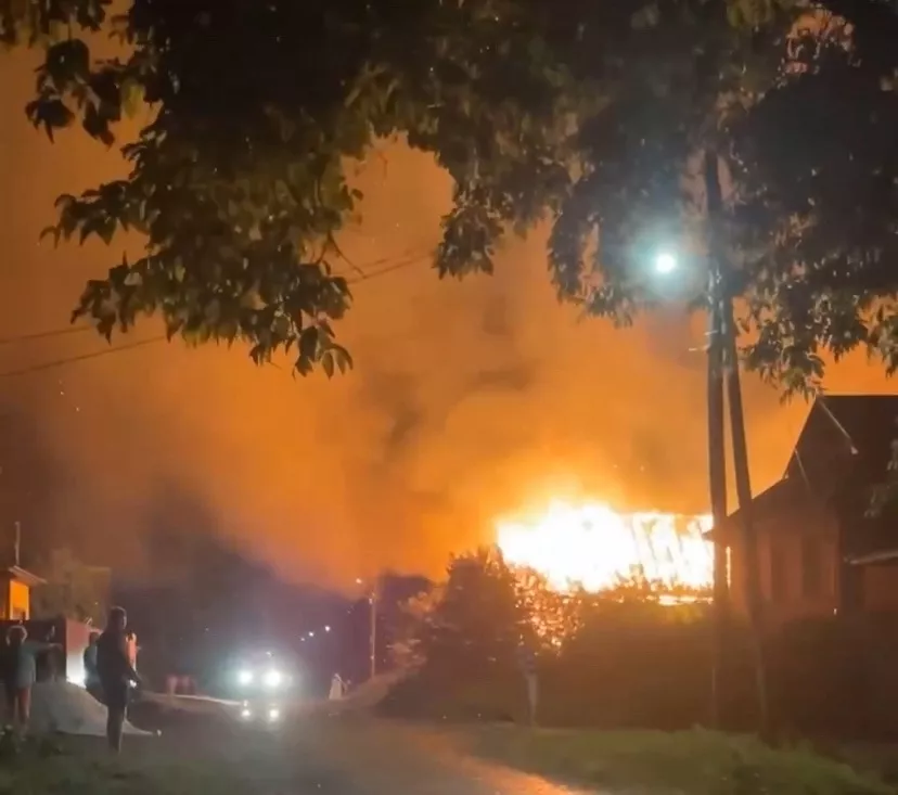 Пожар на Красина