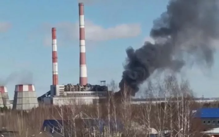 Пожар в районе ТЭЦ-2 произошел в Ижевске