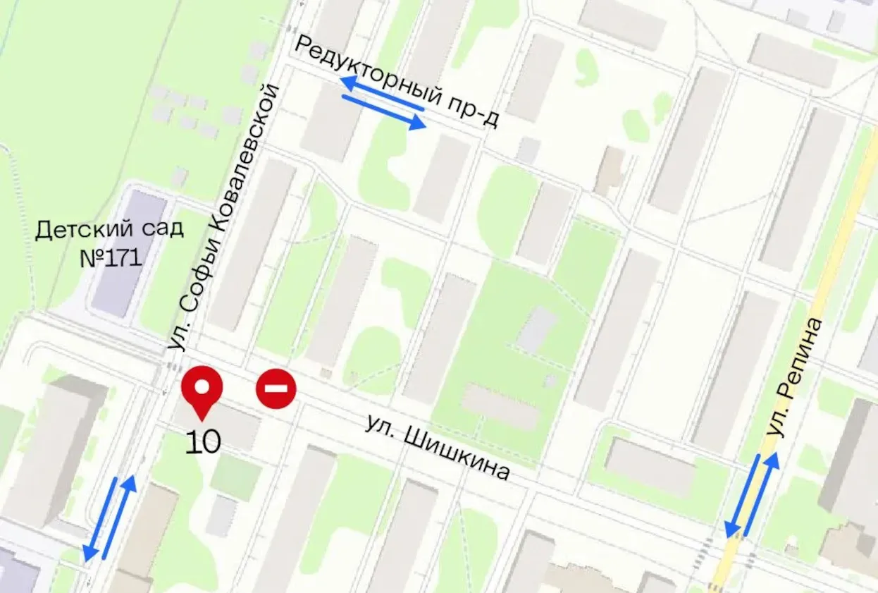 В Ижевске ограничат движение по улице Шишкина с 9 сентября 