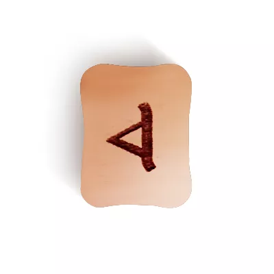 Турисаз (ᚦ) - перевернутое