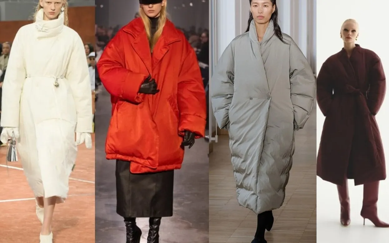 От овальных силуэтов до сливочных оттенков: 6 главных трендов пуховиков зимы 2025/2026