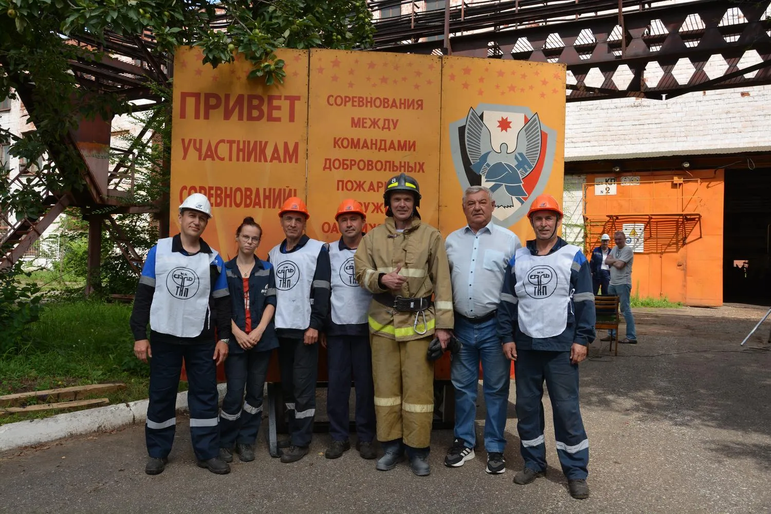 Определена лучшая пожарная дружина завода «Ижсталь»