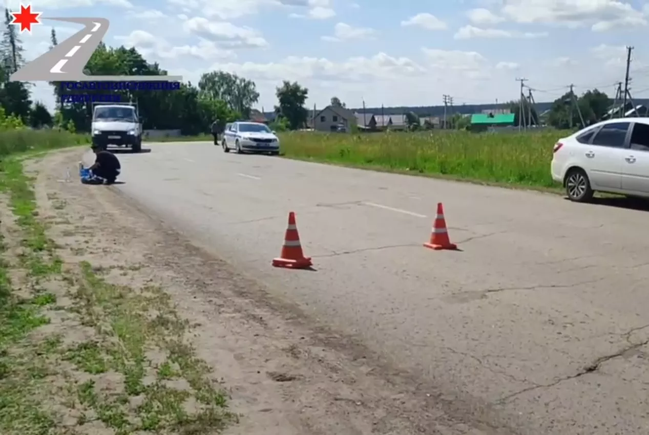 ДТП с погибшим мотоциклистом в Сарапуле, 25 июня