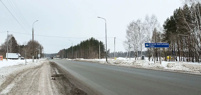 Карта старое мартьяново