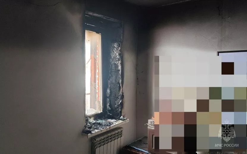 Мужчина погиб на пожаре в Удмуртии