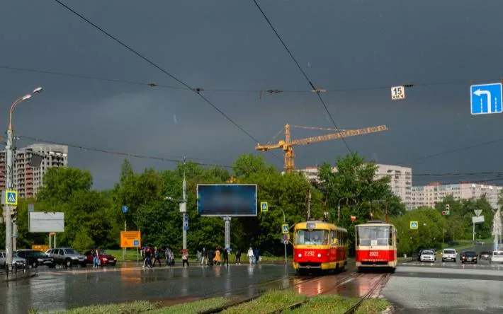 Погода в Ижевске: потепление до +25°С и грозы