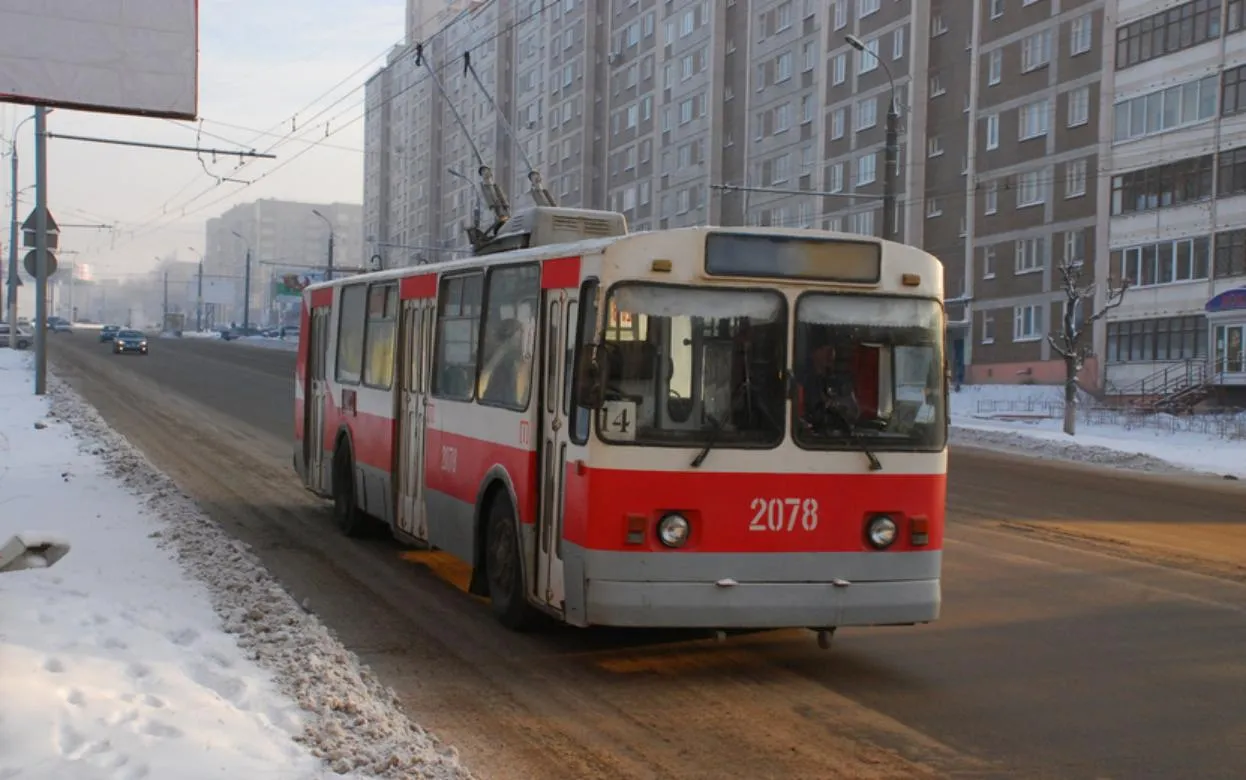 Троллейбусы не идут по ул. 9 Января в Ижевске