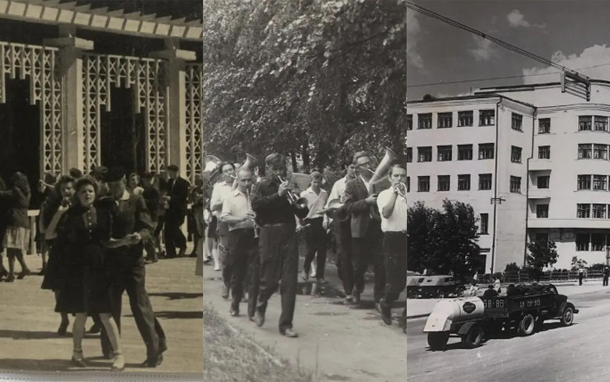 Танцы в парке, шествие, старый центр: редкие фотографии старого Ижевска
